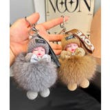 韓国風 ふわふわドールチャーム ぬいぐるみチャーム | SUNSHINE CLOSET | 詳細画像5 