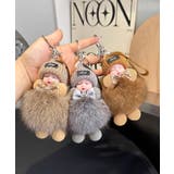 韓国風 ふわふわドールチャーム ぬいぐるみチャーム | SUNSHINE CLOSET | 詳細画像6 