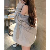 レディース 韓国風チェックライニングパーカー レイヤード風羽織り | SUNSHINE CLOSET | 詳細画像7