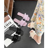 レディース韓国風ミュールサンダル 美脚大人可愛い夏サンダル軽量歩きやすいリゾート… | SUNSHINE CLOSET | 詳細画像16 