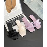 レディース韓国風ミュールサンダル 美脚大人可愛い夏サンダル軽量歩きやすいリゾート… | SUNSHINE CLOSET | 詳細画像19 