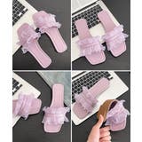 レディース韓国風ミュールサンダル 美脚大人可愛い夏サンダル軽量歩きやすいリゾート… | SUNSHINE CLOSET | 詳細画像21 