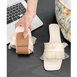 レディース韓国風ミュールサンダル 美脚大人可愛い夏サンダル軽量歩きやすいリゾート… | SUNSHINE CLOSET | 詳細画像9 