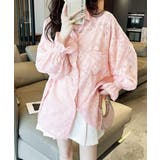 ジャガードシアーカーディガン レディース | ANGELCLOSET | 詳細画像11