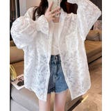ジャガードシアーカーディガン レディース | ANGELCLOSET | 詳細画像5