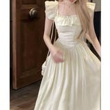 フリル付きワンピース ノースリーブワンピ | SUNSHINE CLOSET | 詳細画像3 