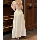 フリル付きワンピース ノースリーブワンピ | SUNSHINE CLOSET | 詳細画像4 