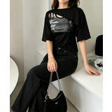 アシンメトリーTシャツ タンクトップ2点セット レディース | SUNSHINE CLOSET | 詳細画像5