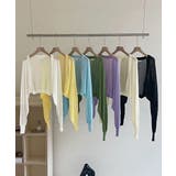 サマーカーディガン ショートニットボレロ | ANGELCLOSET | 詳細画像20