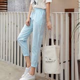 綿麻パンツ ストレートパンツ レディース | ANGELCLOSET | 詳細画像13