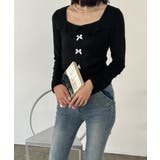 リブニットプルオーバーレディース セクシーニットカットソー フロントスリットニッ… | SUNSHINE CLOSET | 詳細画像21 