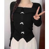 リブニットプルオーバーレディース セクシーニットカットソー フロントスリットニッ… | SUNSHINE CLOSET | 詳細画像5 