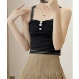 カップ付きキャミソール レースブラトップ | SUNSHINE CLOSET | 詳細画像1 