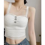 カップ付きキャミソール レースブラトップ | SUNSHINE CLOSET | 詳細画像10 