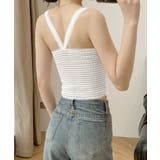 カップ付きキャミソール レースブラトップ | SUNSHINE CLOSET | 詳細画像7 