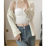 カップ付きキャミソール レースブラトップ | SUNSHINE CLOSET | 詳細画像8 