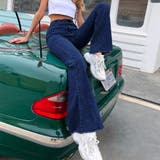 デニム フレアパンツ 裾フリンジ 美脚 | SUNSHINE CLOSET | 詳細画像10 