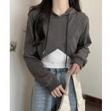 クロップド丈パーカー キャミソールセット | SUNSHINE CLOSET | 詳細画像2 