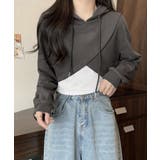 クロップド丈パーカー キャミソールセット | SUNSHINE CLOSET | 詳細画像3 