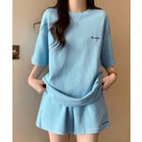 レディース ワッフル部屋着2点セット 体型カバー夏服着やせ | SUNSHINE CLOSET | 詳細画像14 
