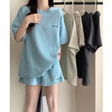レディース ワッフル部屋着2点セット 体型カバー夏服着やせ | SUNSHINE CLOSET | 詳細画像16 