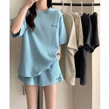 レディース ワッフル部屋着2点セット 体型カバー夏服着やせ | SUNSHINE CLOSET | 詳細画像17 
