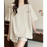 レディース ワッフル部屋着2点セット 体型カバー夏服着やせ | SUNSHINE CLOSET | 詳細画像2 