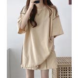レディース カジュアスウェットセット 体型カバー着やせ | SUNSHINE CLOSET | 詳細画像1 