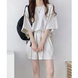 レディース カジュアスウェットセット 体型カバー着やせ | SUNSHINE CLOSET | 詳細画像2 