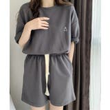ゆったり半袖トップス ショートパンツ上下セット リラックスルームウェア | SUNSHINE CLOSET | 詳細画像14