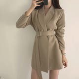 ベージュ | ジャケット ワンピース レディース | SUNSHINE CLOSET