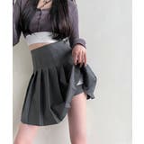 ボックスプリーツスカート ミニスカート黒 | SUNSHINE CLOSET | 詳細画像1 