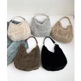 もこもこトートバッグエコファー秋冬バッグ | SUNSHINE CLOSET | 詳細画像17
