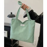 コーデュロイ大容量トートバッグレディース | SUNSHINE CLOSET | 詳細画像10 