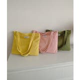 コーデュロイ大容量トートバッグレディース | SUNSHINE CLOSET | 詳細画像21 