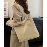 コーデュロイ大容量トートバッグレディース | SUNSHINE CLOSET | 詳細画像7 