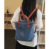 4way バイカラー手提げバッグA4収納 おしゃれ軽量ショルダーバッグ大人カジュ… | SUNSHINE CLOSET | 詳細画像11