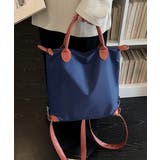 4way バイカラー手提げバッグA4収納 おしゃれ軽量ショルダーバッグ大人カジュ… | SUNSHINE CLOSET | 詳細画像16