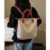 4way バイカラー手提げバッグA4収納 おしゃれ軽量ショルダーバッグ大人カジュ… | SUNSHINE CLOSET | 詳細画像8