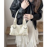 ヴィンテージライク大容量ショルダーバッグレディースハンドバッグ モード合皮かばん… | SUNSHINE CLOSET | 詳細画像7 