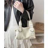 ヴィンテージライク大容量ショルダーバッグレディースハンドバッグ モード合皮かばん… | SUNSHINE CLOSET | 詳細画像8 