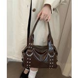 ヴィンテージライク大容量ショルダーバッグレディースハンドバッグ モード合皮かばん… | SUNSHINE CLOSET | 詳細画像9 