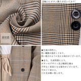 グレンチェック ジャケット レディース秋 | SUNSHINE CLOSET | 詳細画像10 