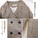グレンチェック ジャケット レディース秋 | SUNSHINE CLOSET | 詳細画像9 