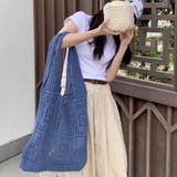 ニットバッグ クロシェ編み トートバッグ | SUNSHINE CLOSET | 詳細画像7 