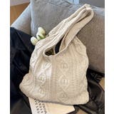 ニットバッグ 韓国 トートバッグ 大容量 | SUNSHINE CLOSET | 詳細画像11 