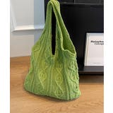 ニットバッグ 韓国 トートバッグ 大容量 | SUNSHINE CLOSET | 詳細画像23 