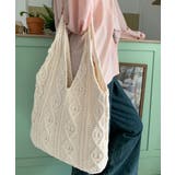 ニットバッグ 韓国 トートバッグ 大容量 | SUNSHINE CLOSET | 詳細画像7 