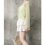 ショート丈トップス レディース フロントリボン | SUNSHINE CLOSET | 詳細画像10