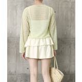 ショート丈トップス レディース フロントリボン | SUNSHINE CLOSET | 詳細画像11